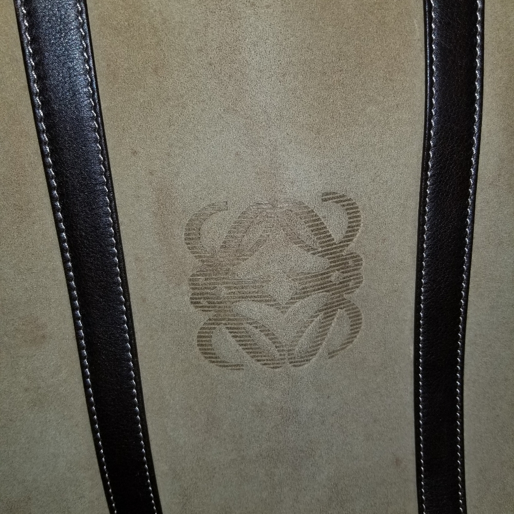 🙀Loewe Authentic Ex-Large Anagram Tote Bag "RARE" - Picture 10 of 15